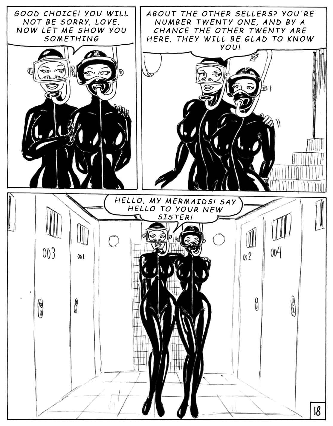 Prisoner of Madame Snorkel 018