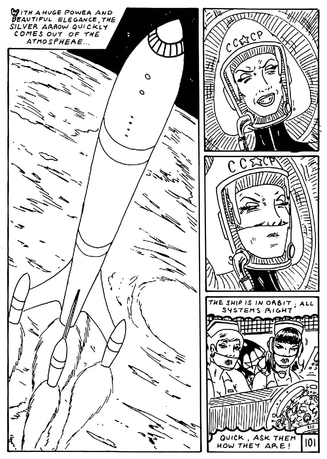 First girl in mars 101
