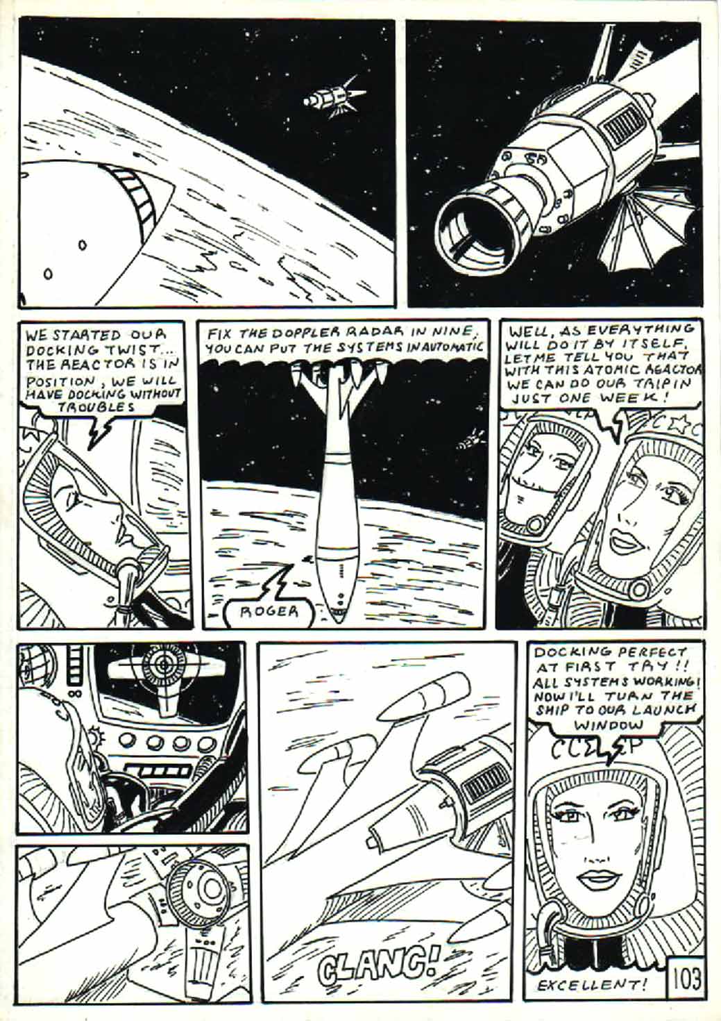 First girl in mars 103