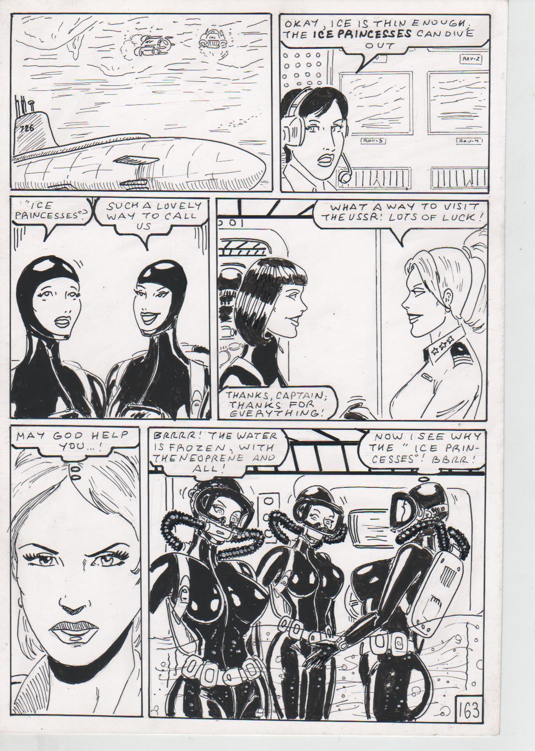 First girl in mars 163
