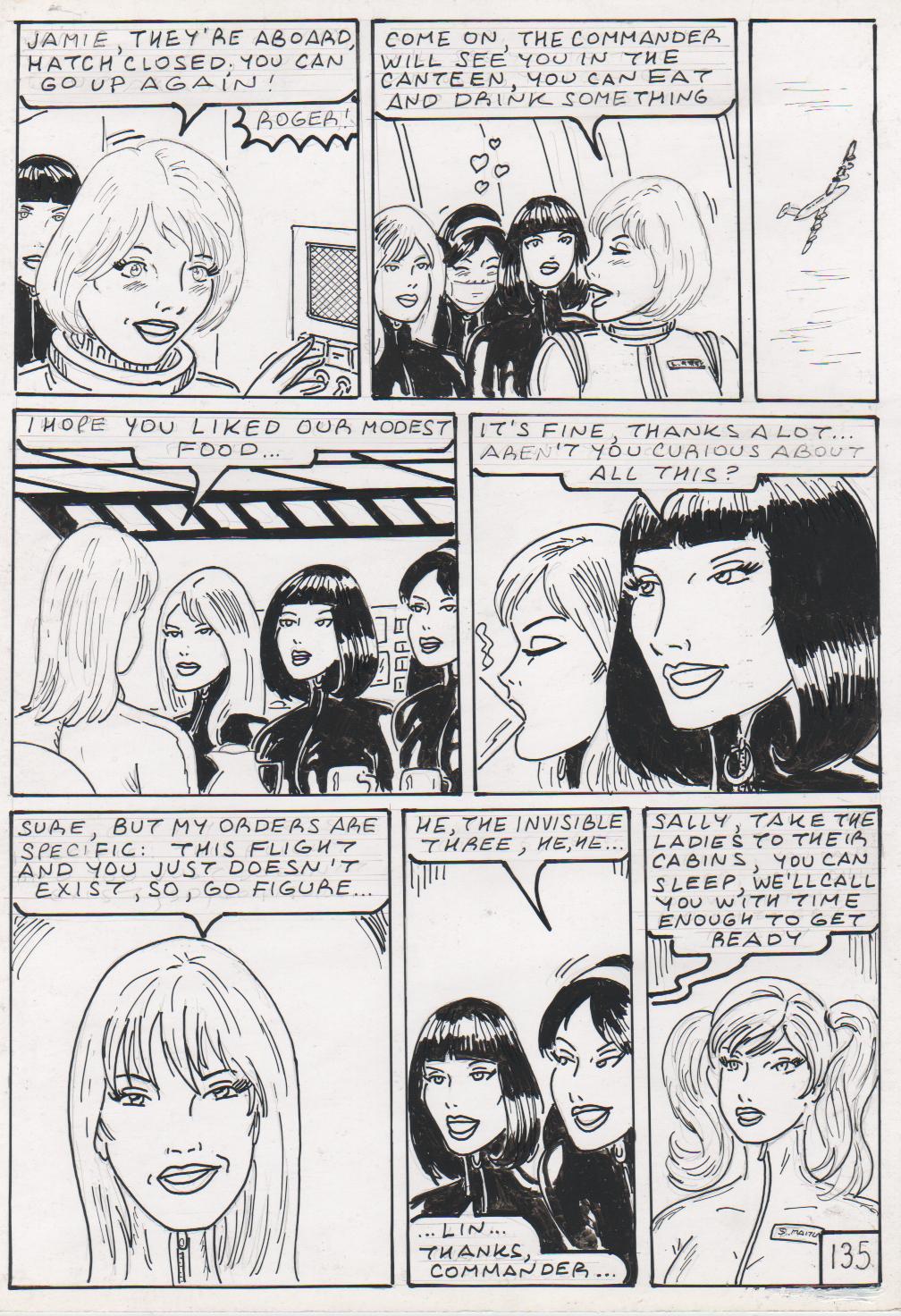 First girl in mars 135