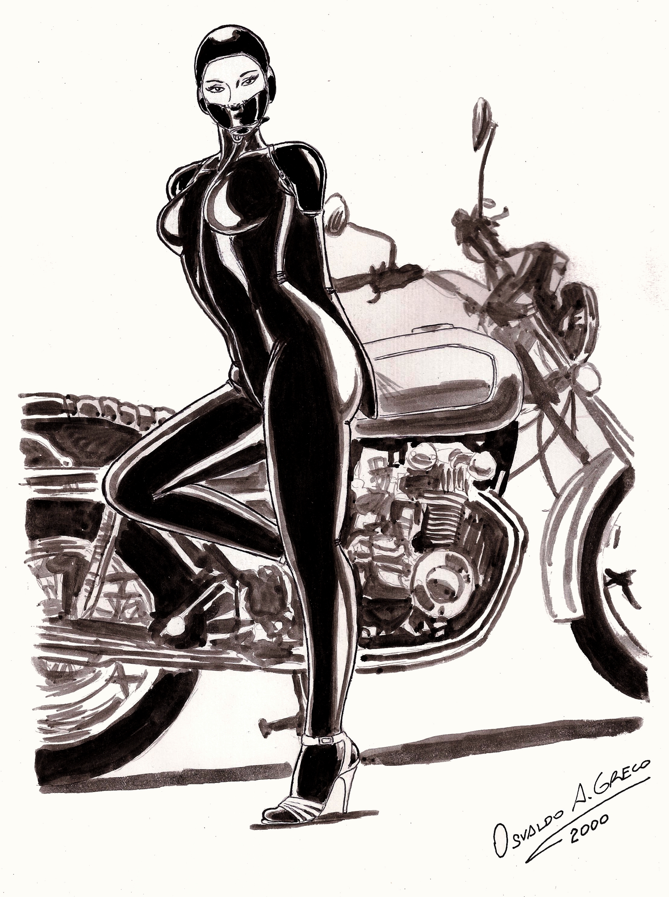 Motorcycle Girl