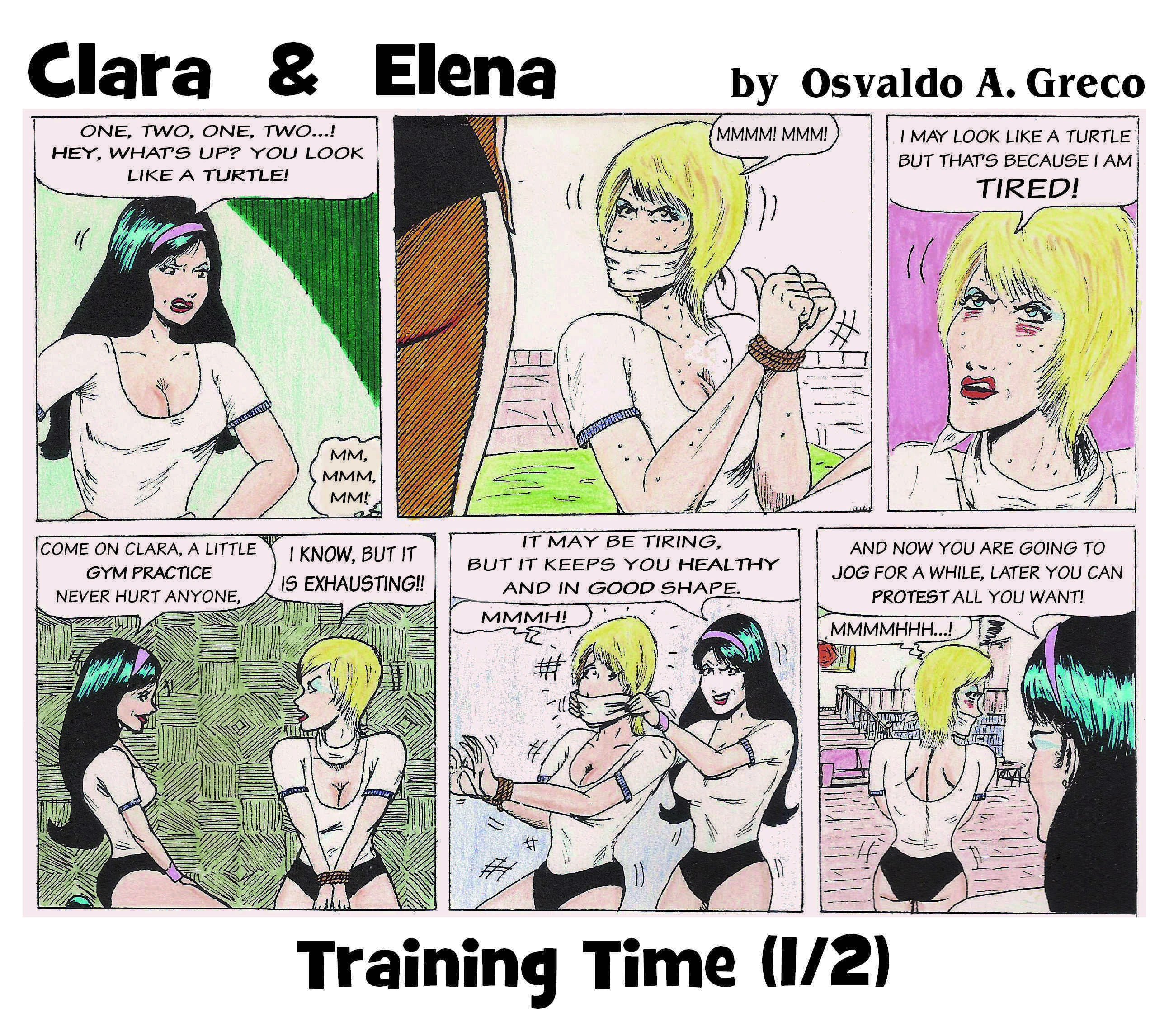 Clara & Elena: Training Day 1