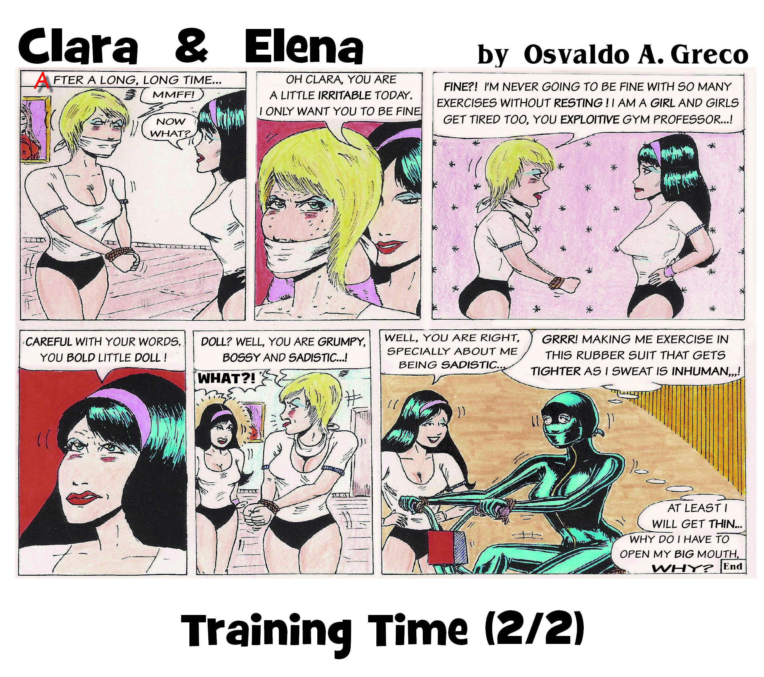 Clara & Elena: Training Day 2
