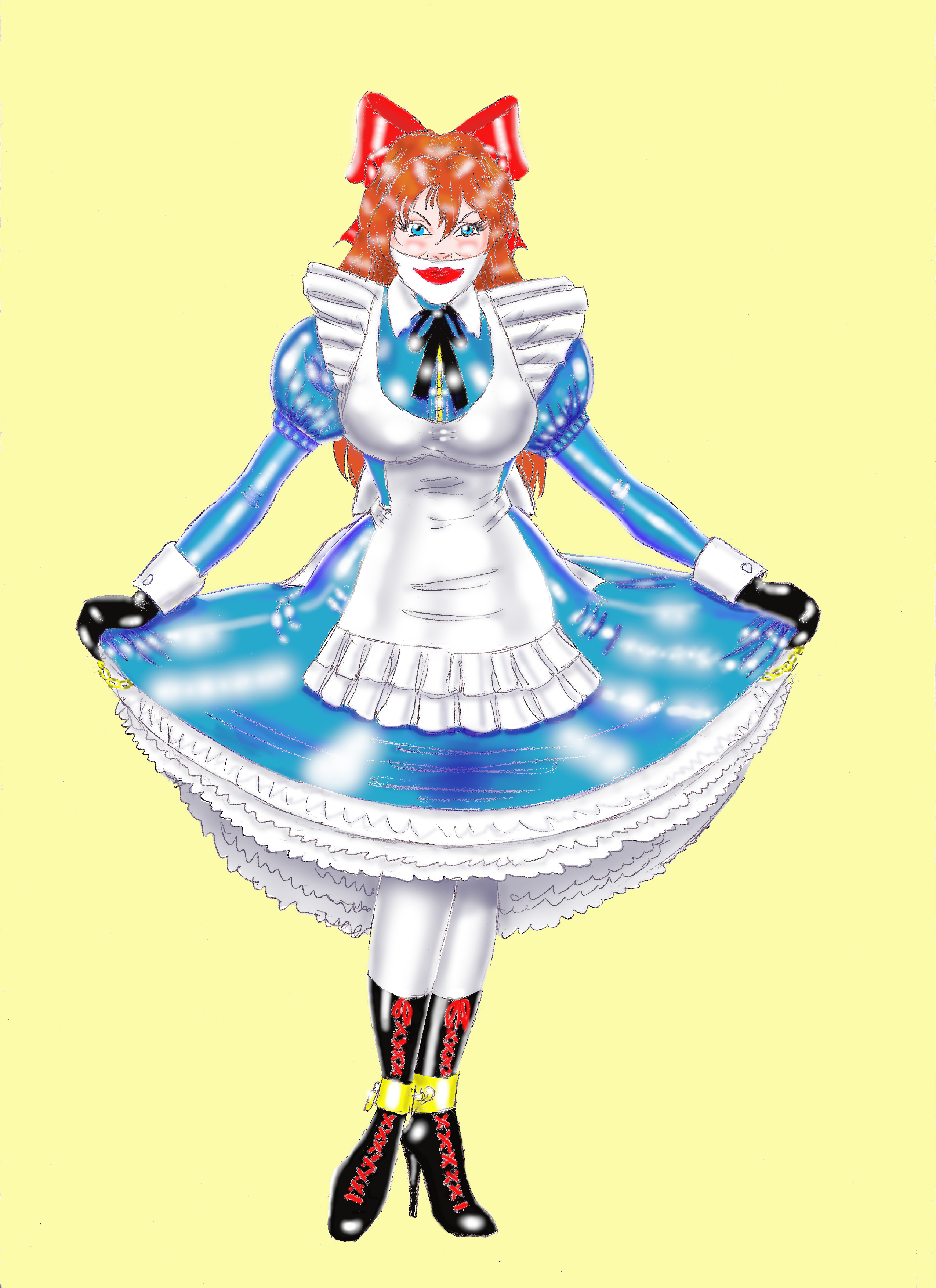 Asuka Curtsy Dress Commission