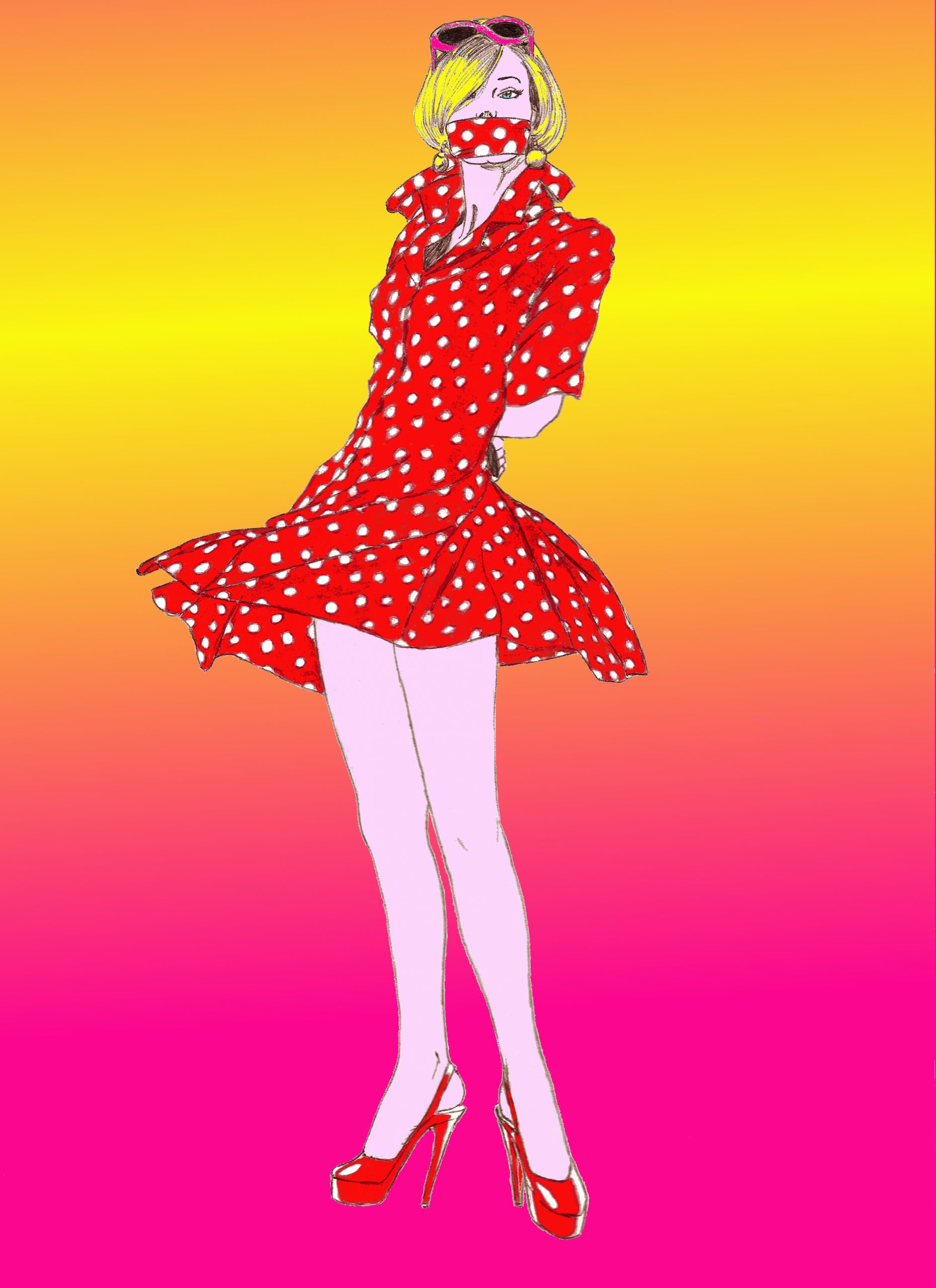 Red and White Polka Dots