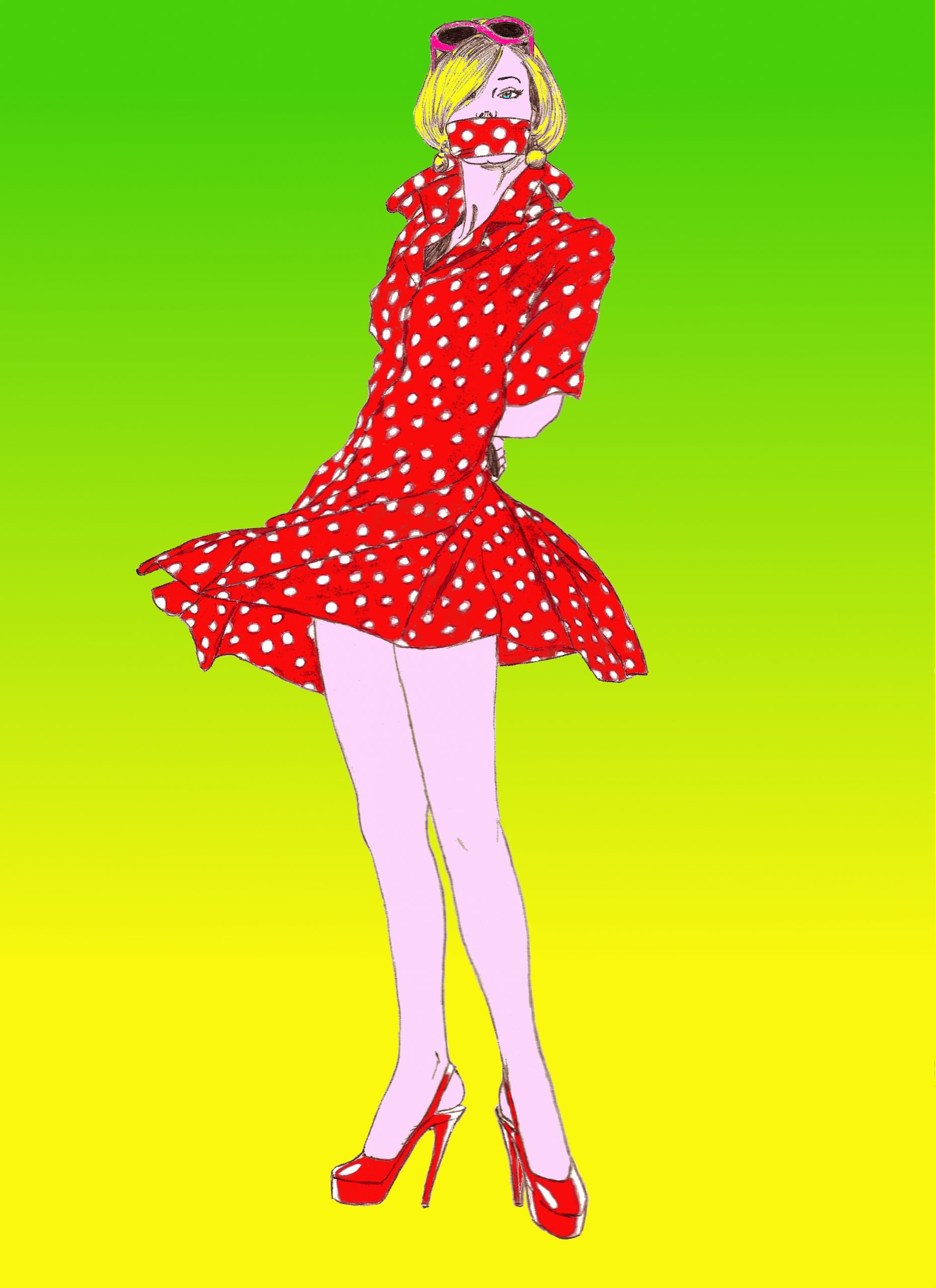 Red and White Polka Dots 2