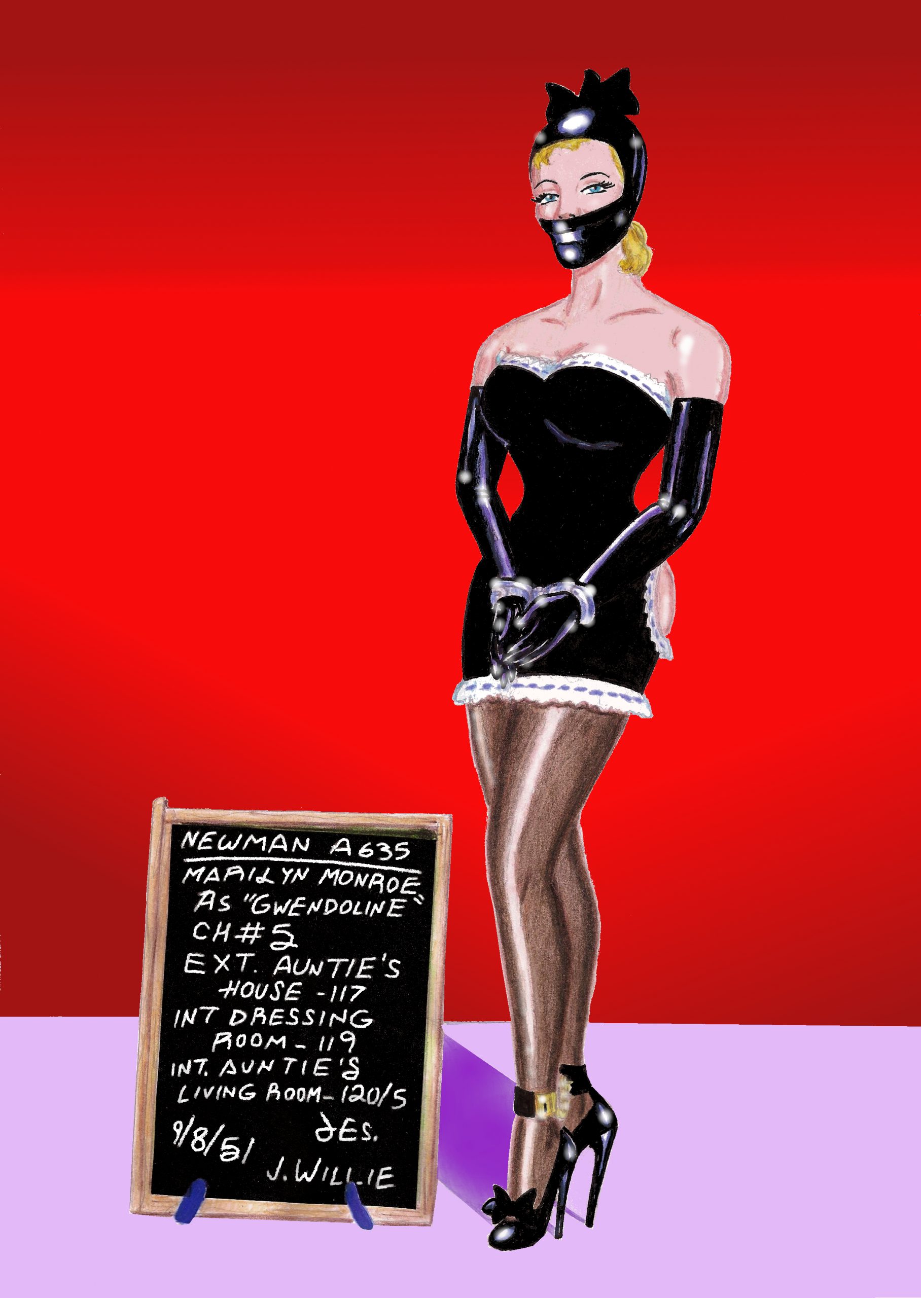 Marylin as Gwendoline