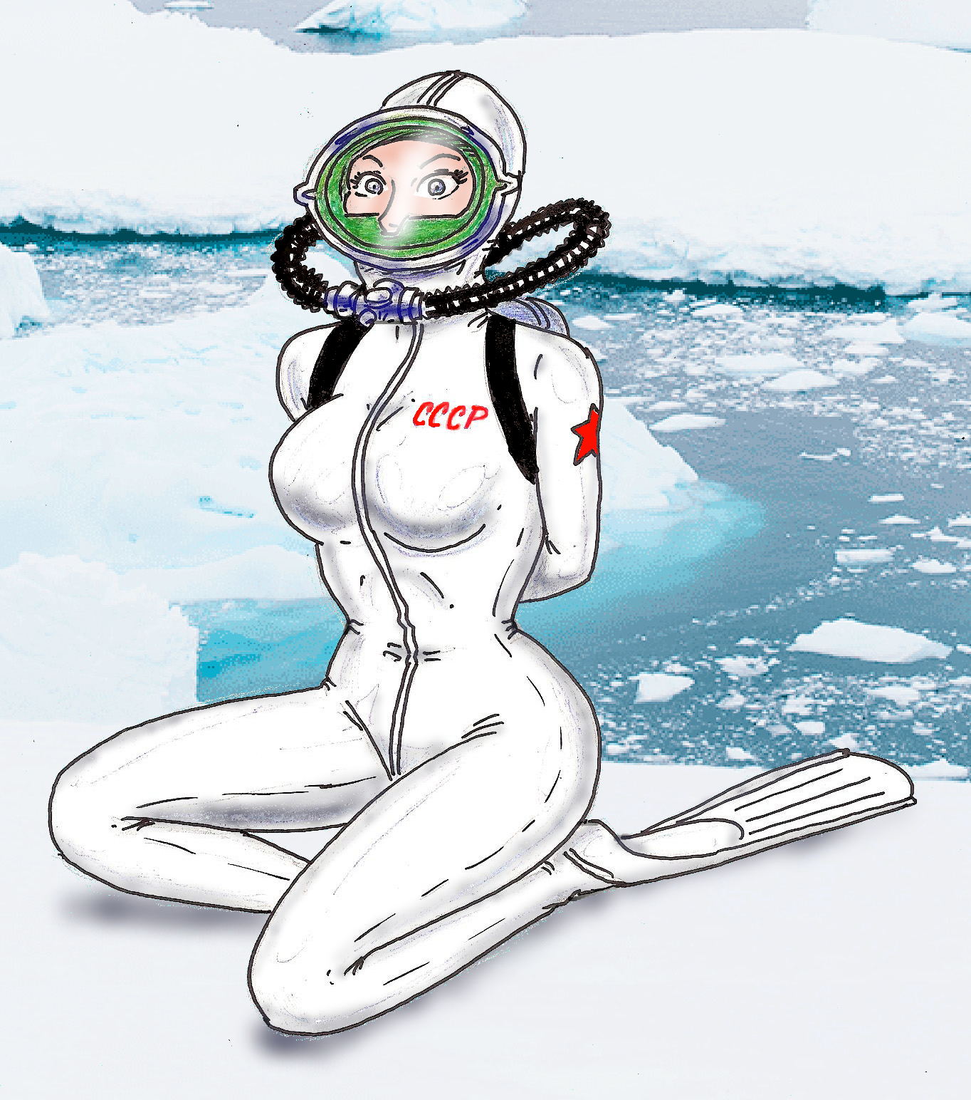 Scuba Spy Prisoner on Ice
